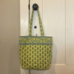 Vera Bradley Green and Blue Cute Shoulder Bag